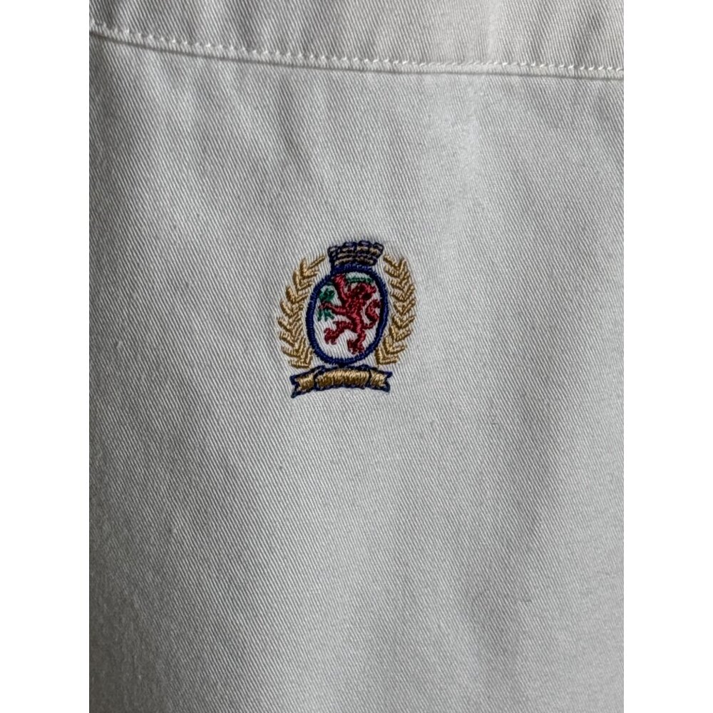 Vintage 90's Men's Tommy Hilfiger Crest Officer Shirt Size XL - Picture 3 of 11